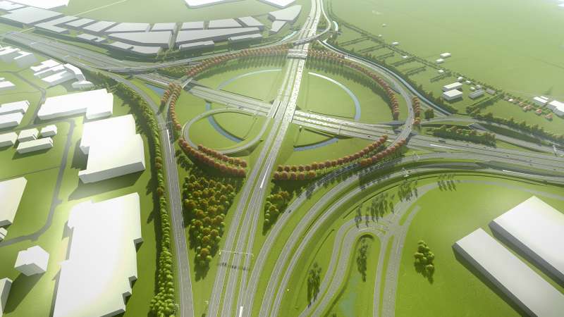 Landschapsplan, Knooppunt Hoevelaken, Hoevelaken