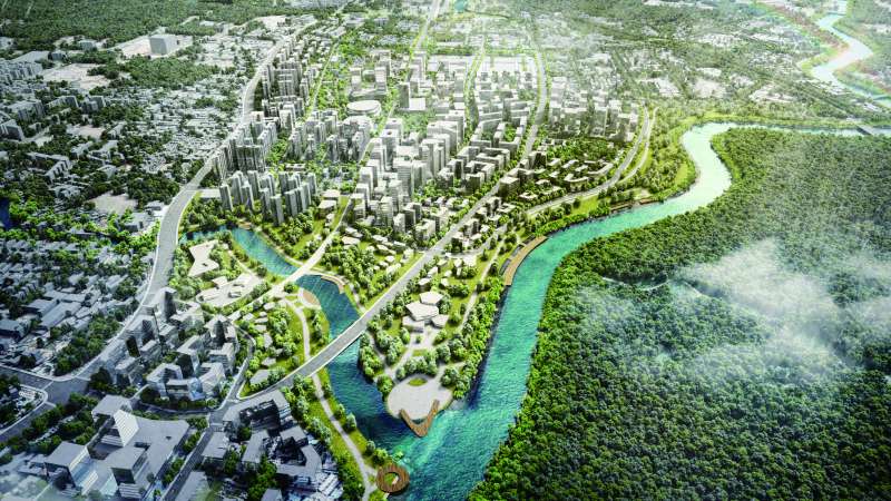 Longgang River Park Shenzhen