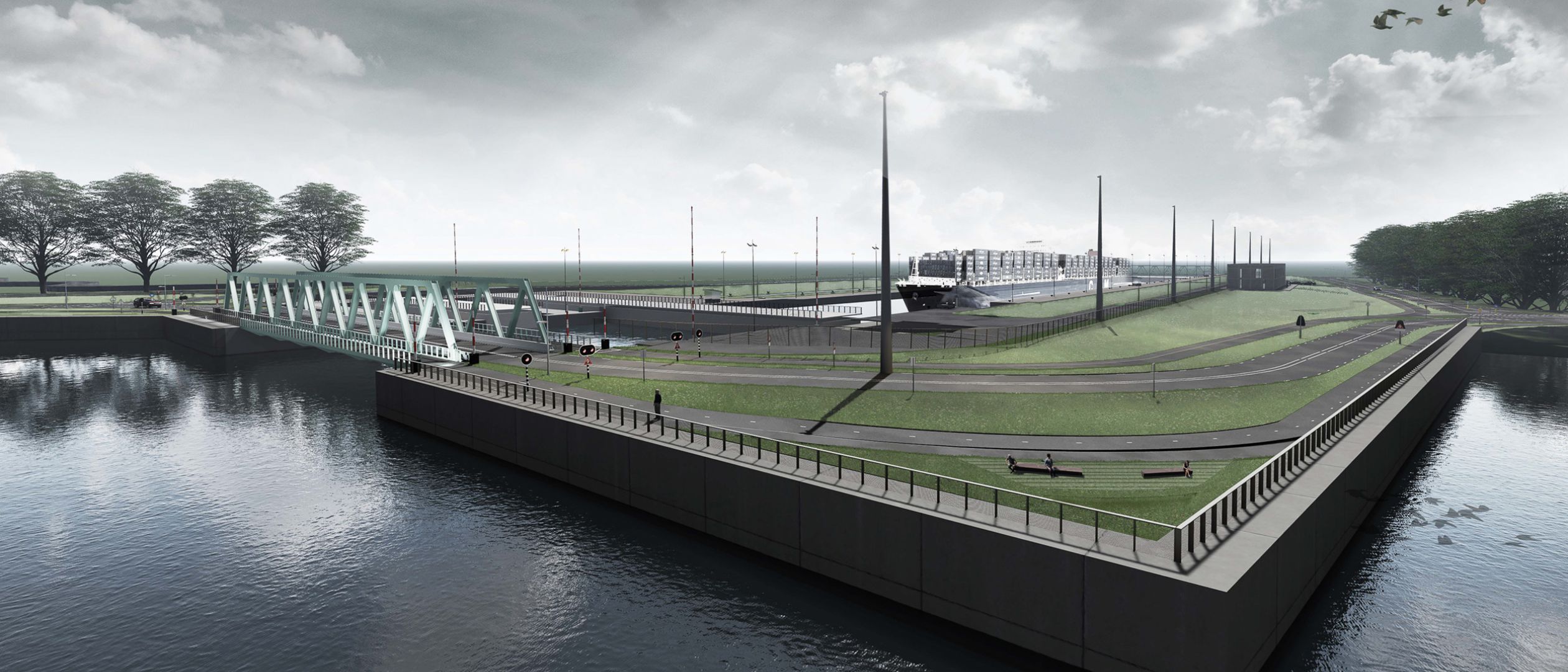 Landschapsplan Nieuwe Sluis Terneuzen (NST) , Terneuzen