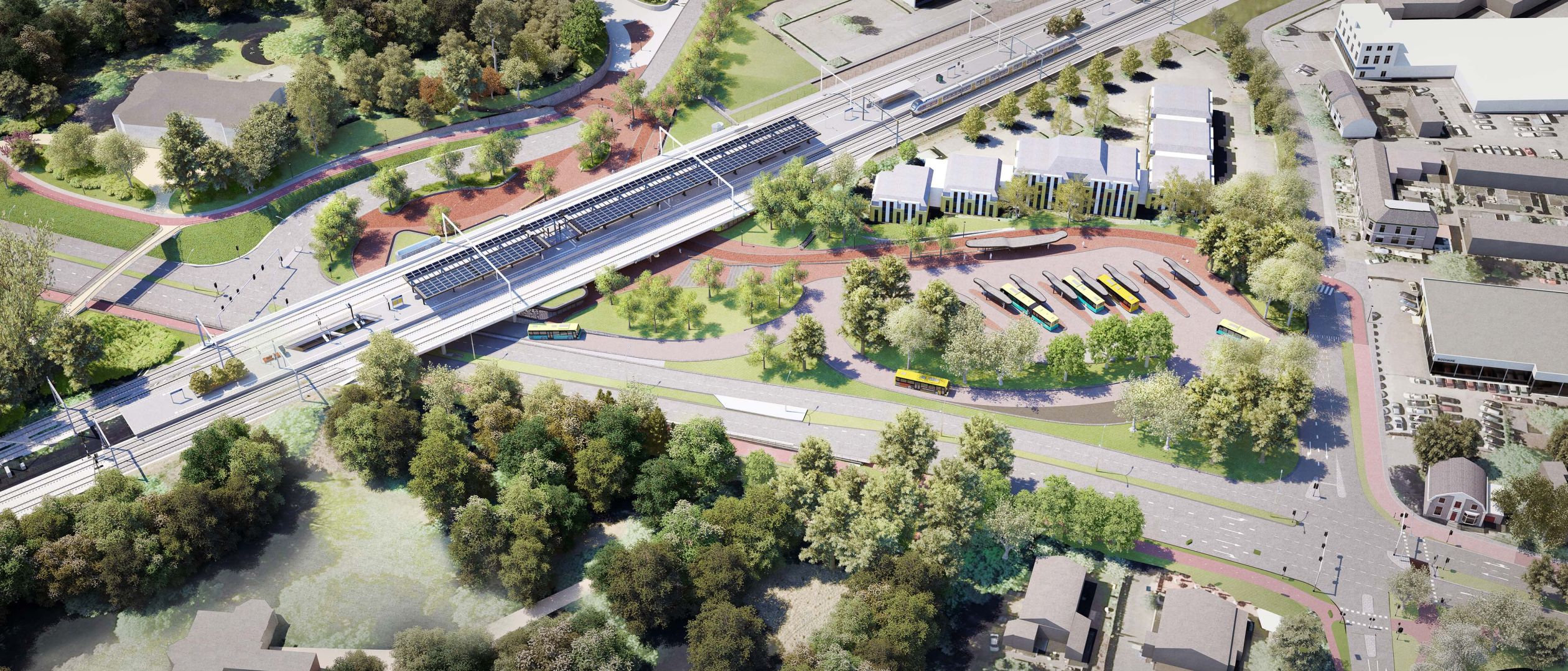 Station Square and Station Environment, Driebergen-Zeist