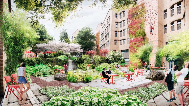 ING Bank Campus Gardens, Amsterdamse Poort, Amsterdam