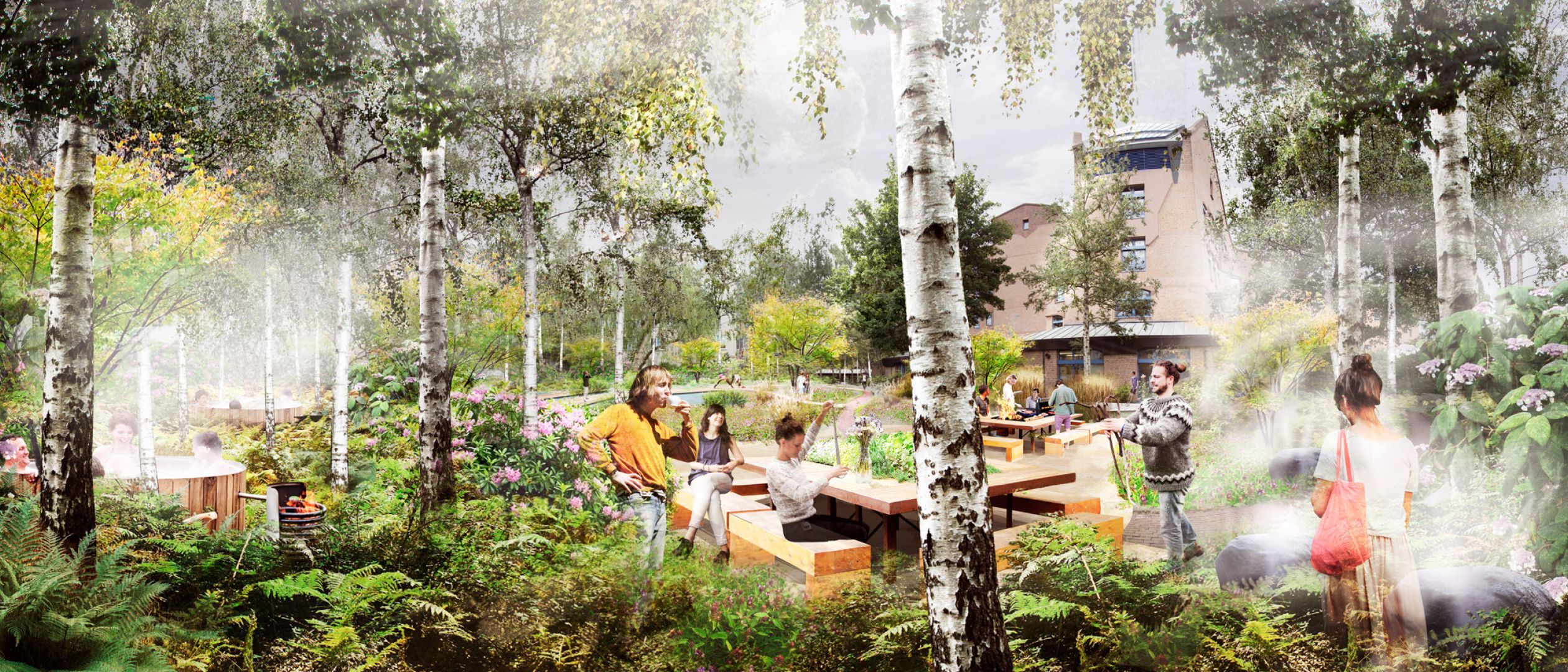 Campus ING Bank Tuinen Amsterdamse Poort, Amsterdam